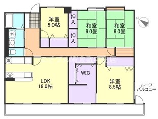 ベルアージュの物件間取画像